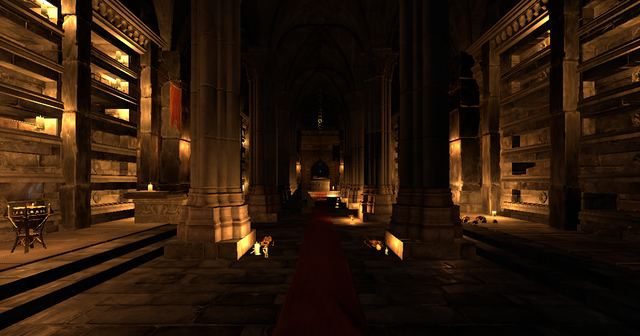 The crypt entrance, round 6: doubled